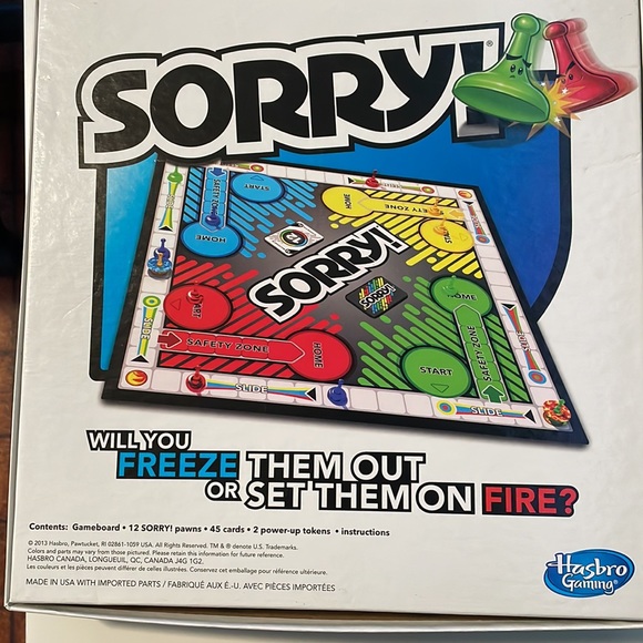 “Sorry” Board Game - Picture 5 of 5